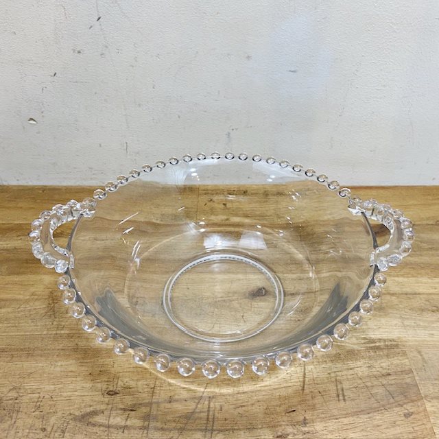 Imperial Crystal Candlewick Handled Bowl【B7193】 - 画像 (5)