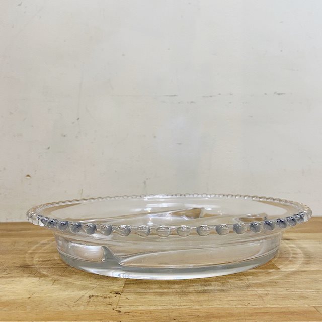 Imperial Crystal Candlewick 3-Part Relish Tray【B7196】 - 画像 (4)