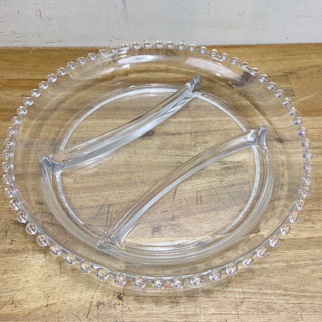 Imperial Crystal Candlewick 3-Part Relish Tray【B7196】 - 画像 (5)