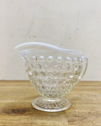 Vintage Moonstone Creamer【B7221】
