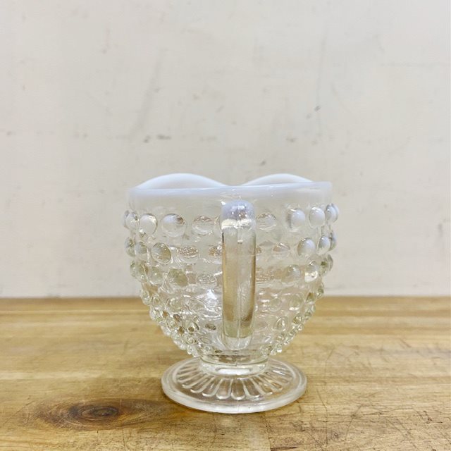 Vintage Moonstone Creamer【B7221】 - 画像 (3)