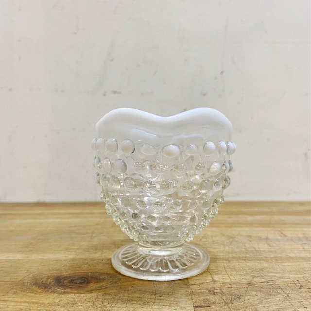 Vintage Moonstone Creamer【B7221】 - 画像 (5)
