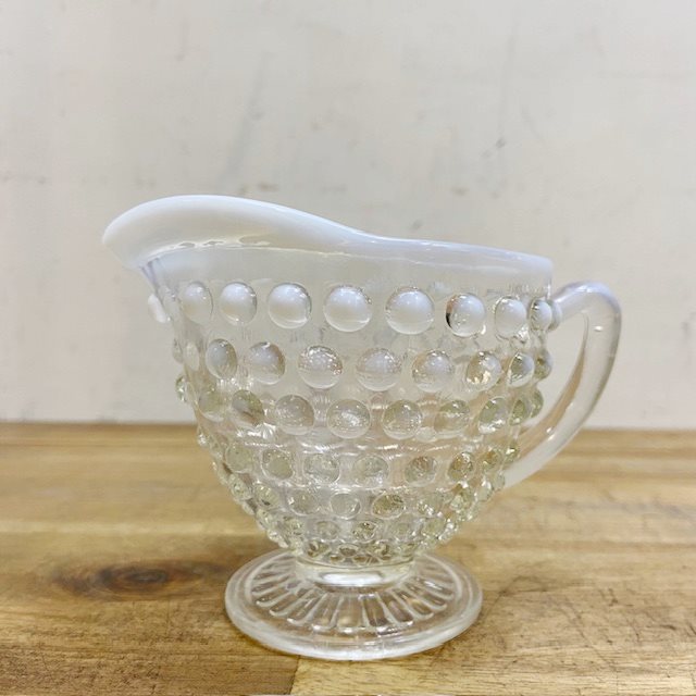Vintage Moonstone Creamer【B7221】 - 画像 (6)