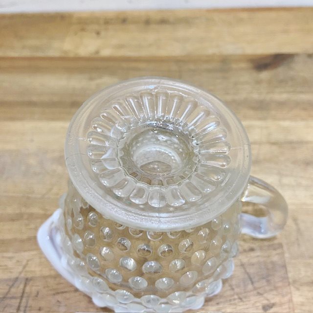 Vintage Moonstone Creamer【B7221】 - 画像 (9)