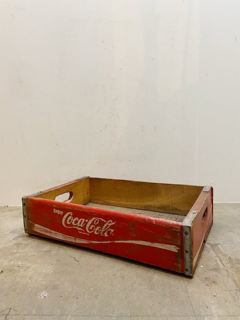 Vintage Coca-Cola Wood Crate【B7186】