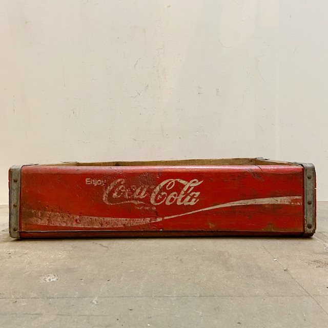 Vintage Coca-Cola Wood Crate【B7186】 - 画像 (3)