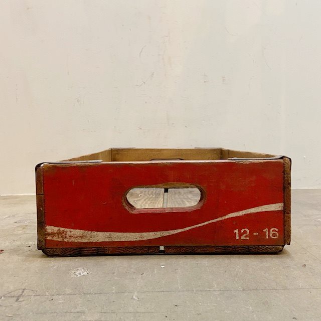 Vintage Coca-Cola Wood Crate【B7186】 - 画像 (4)