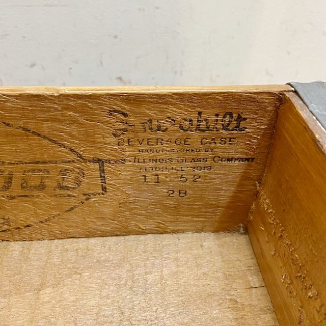 Vintage Mission Beverages Wood Crate【B7185】 - 画像 (8)