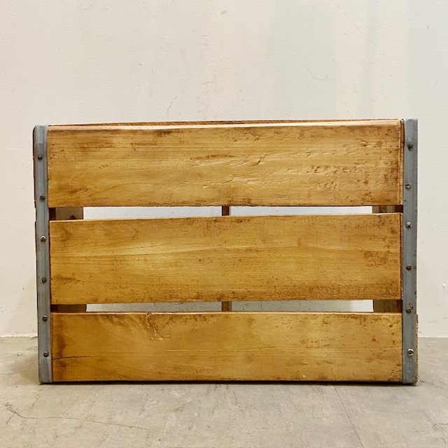 Vintage Mission Beverages Wood Crate【B7185】 - 画像 (9)
