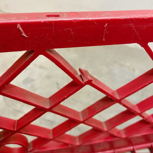 Vintage Plastic Milk Crate【B7229】 - 画像 (7)