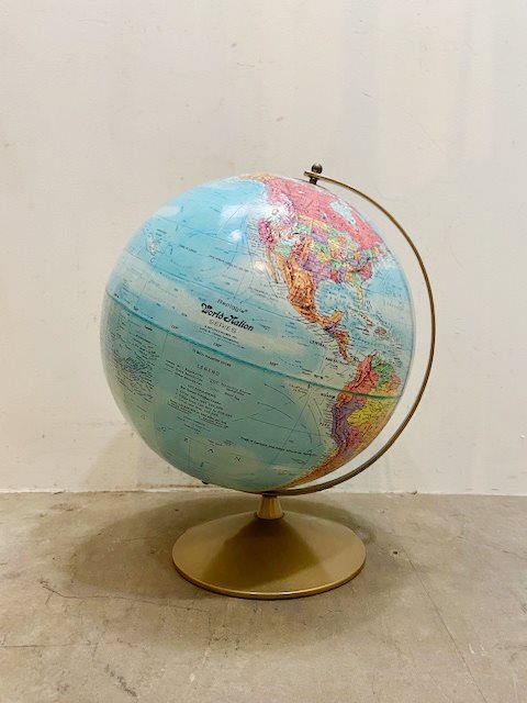Vintage Replogle World Globe【B4907】
