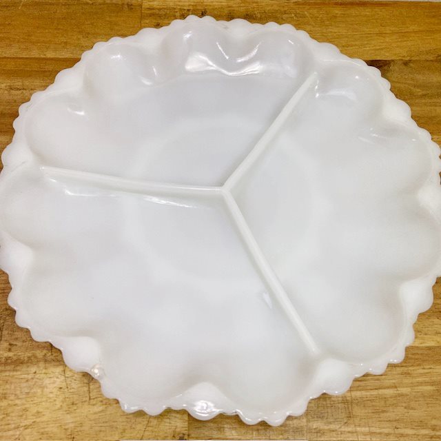 Anchor Hocking Divided Serving Dish【B4862】 - 画像 (5)