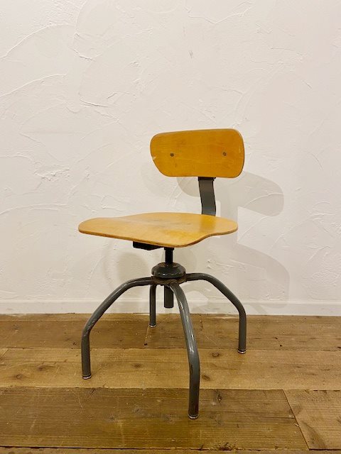 Vintage SINGER Desk Chair【B4965】