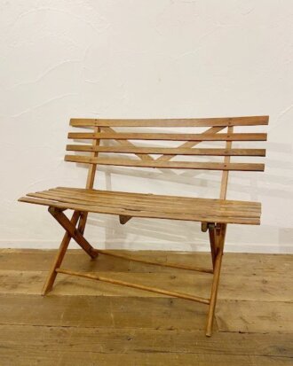 Vintage Folding Bench【B7231】