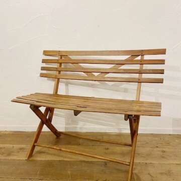 Vintage Folding Bench【B7231】