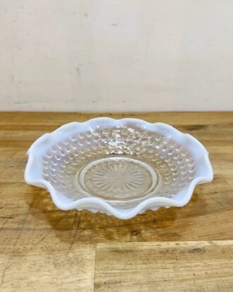 Anchor Hocking Moonstone Candy Dish【B7203】