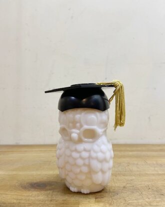 Vintage Avon Milk Glass Bottle【B5224】