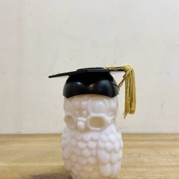 Vintage Avon Milk Glass Bottle【B5224】