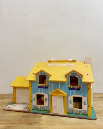 Vintage 1969 Fisher Price Play Family House【B6183】