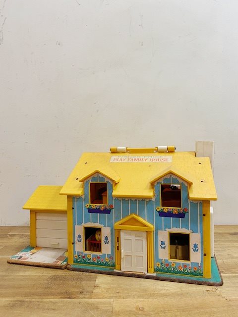 Vintage 1969 Fisher Price Play Family House【B6183】