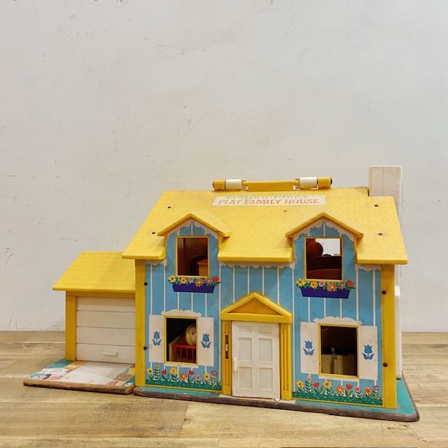 Vintage 1969 Fisher Price Play Family House【B6183】 - 画像 (2)