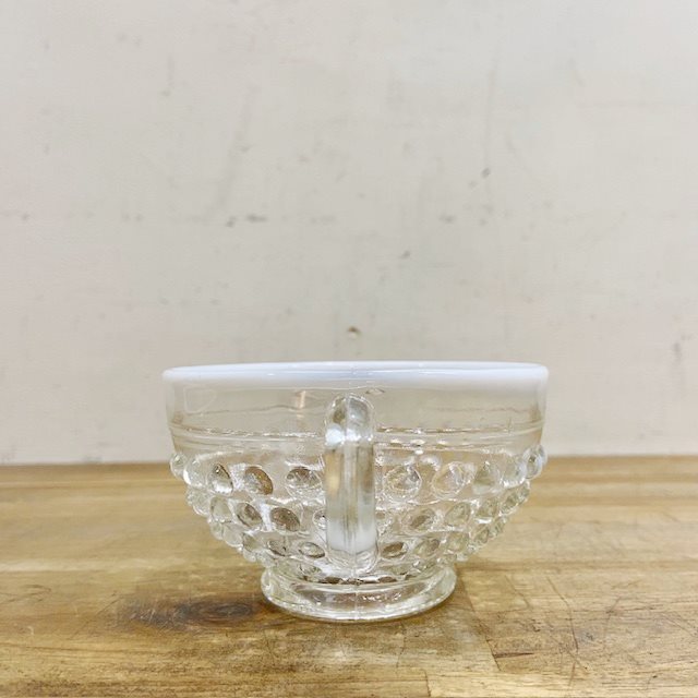 Anchor Hocking Moonstone Cup&Saucer【B7226】 - 画像 (4)