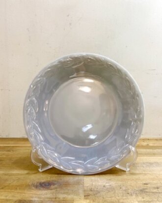 FireKing Gray Laurel Dinner Plate【B2777】