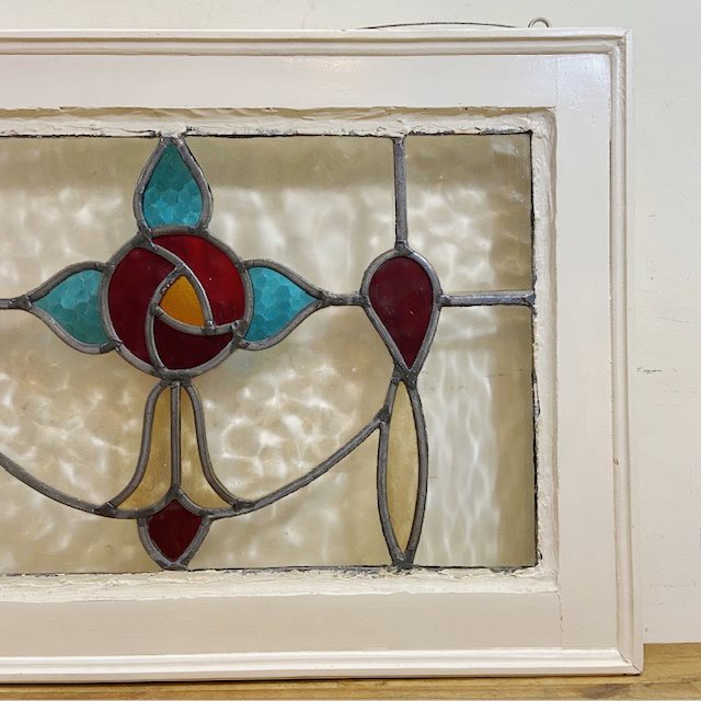 Vintage Stained Glass Window【B7457】 - 画像 (5)