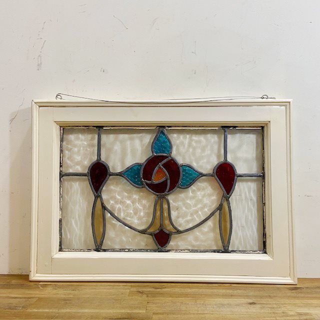 Vintage Stained Glass Window【B7457】 - 画像 (8)