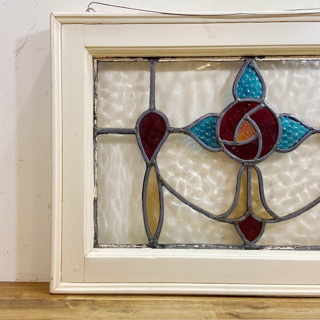 Vintage Stained Glass Window【B7457】 - 画像 (10)