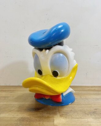 Vintage Donald Duck Head Bank【B7408 】