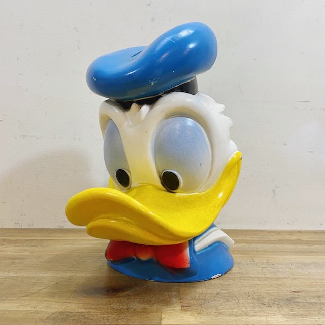 Vintage Donald Duck Head Bank【B7408 】 - 画像 (2)