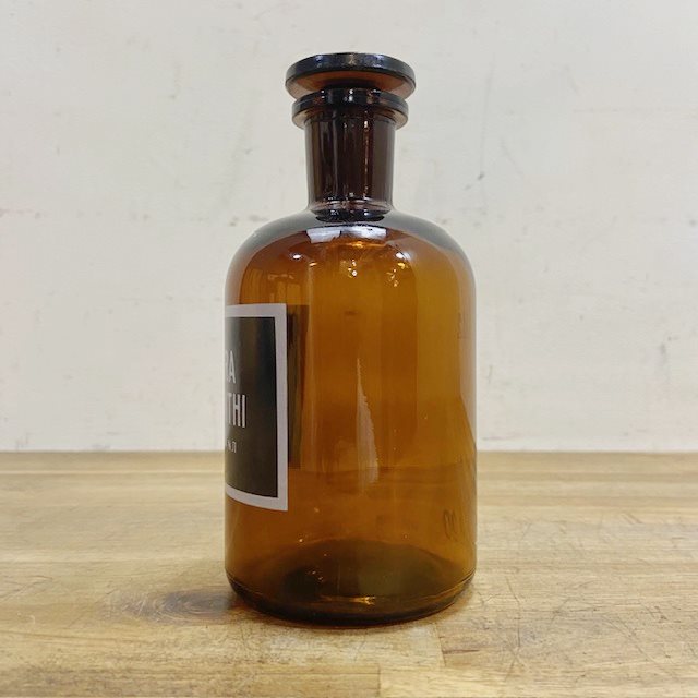 Vintage Medical Glass Bottle【B3613】 - 画像 (3)