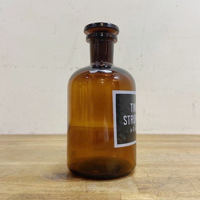 Vintage Medical Glass Bottle【B3613】 - 画像 (5)