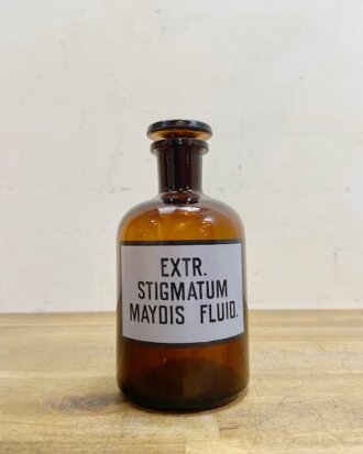 Vintage Medical Glass Bottle【B3612】