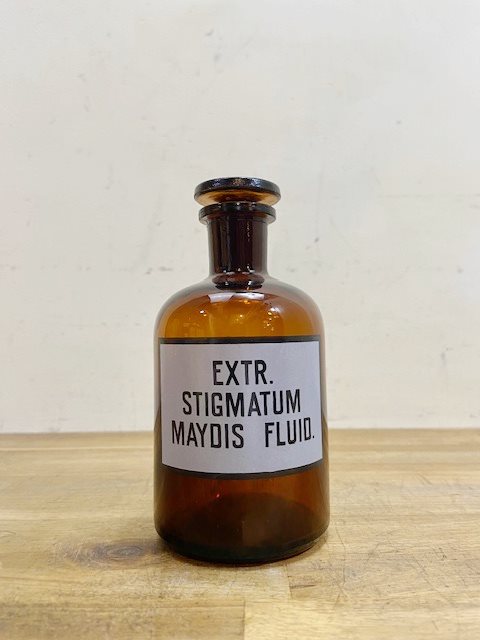 Vintage Medical Glass Bottle【B3612】