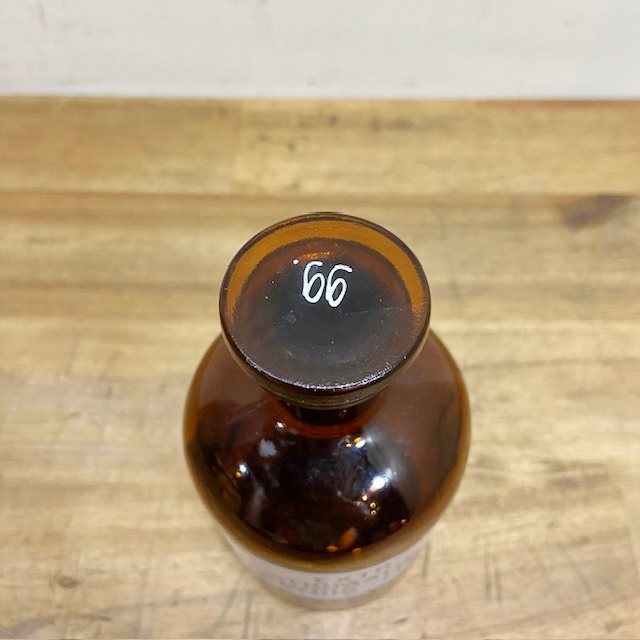Vintage Medical Glass Bottle【B3612】 - 画像 (7)