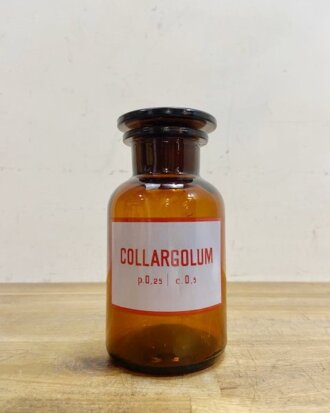 Vintage Medical Glass Bottle【B3611】