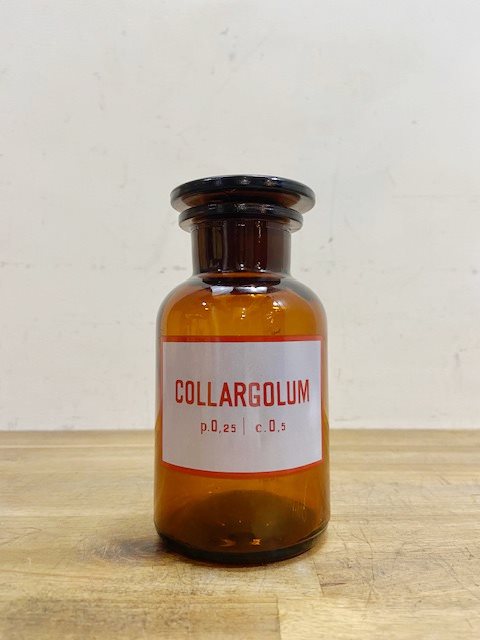Vintage Medical Glass Bottle【B3611】