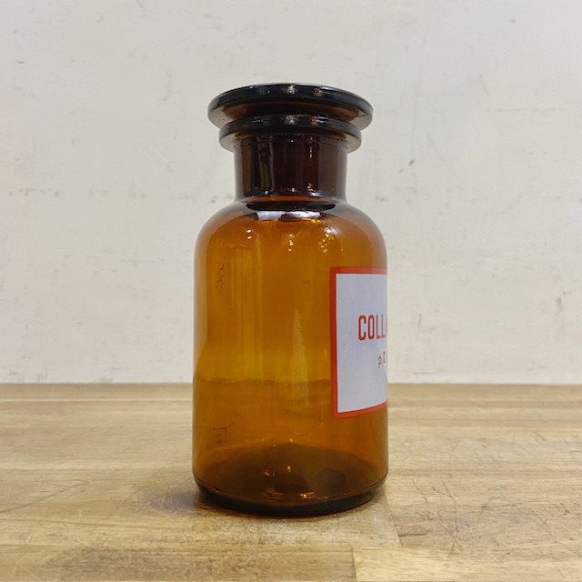 Vintage Medical Glass Bottle【B3611】 - 画像 (5)