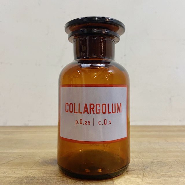 Vintage Medical Glass Bottle【B3611】 - 画像 (6)