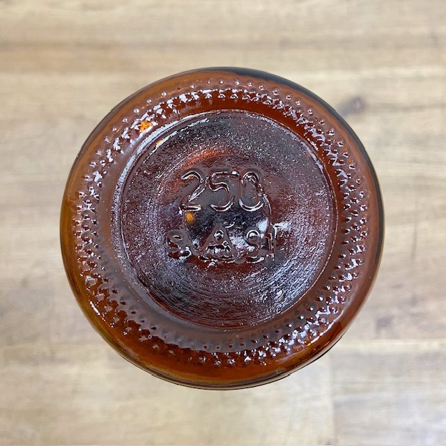 Vintage Medical Glass Bottle【B3611】 - 画像 (9)