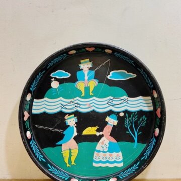Vintage Metal Tray【B8158】