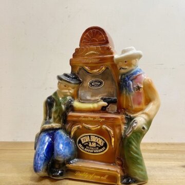 Vintage Ezra Brooks Decanter【B8170】