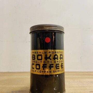 Vintage BoKar Coffee Tin 【B6968】