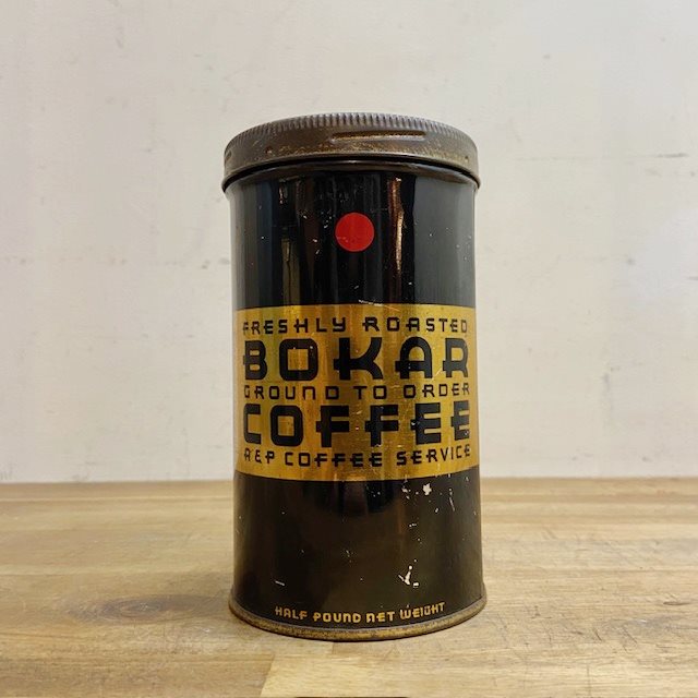 Vintage BoKar Coffee Tin 【B6968】 - 画像 (2)