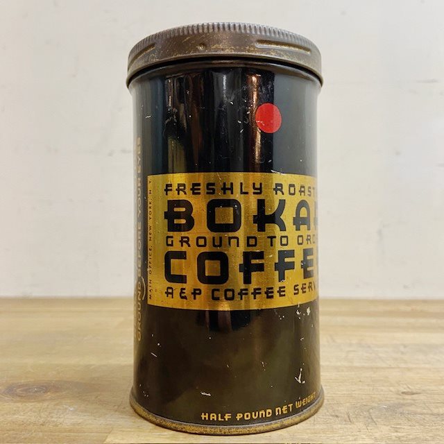 Vintage BoKar Coffee Tin 【B6968】 - 画像 (6)