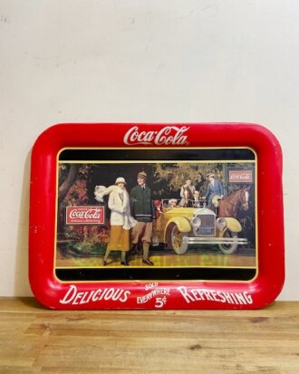 Vintage Coca Cola Tray【B5160】