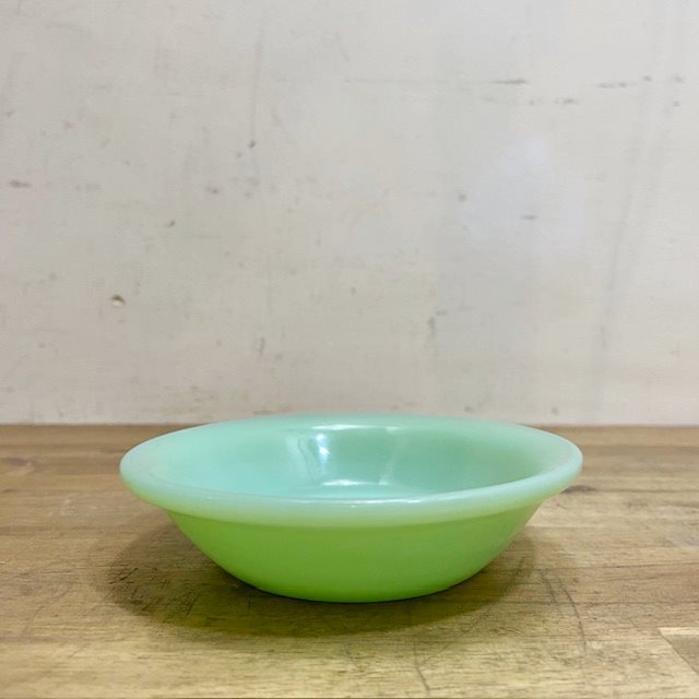 Fire King Jade-ite Fruit Bowl 【B8293】 - 画像 (3)