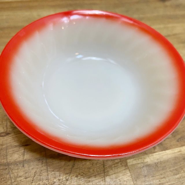 Fire King Sunrise Fruit Bowl 【B8294】 - 画像 (6)